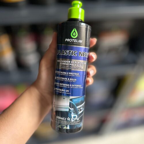Plastic New – Renovador de plásticos, borrachas e vinis