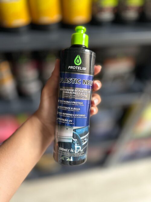 Plastic New – Renovador de plásticos, borrachas e vinis